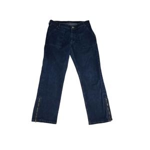 Ralph Lauren POLO Jeans Women's Blue Wash Marilyn Ankle Denim Size 10